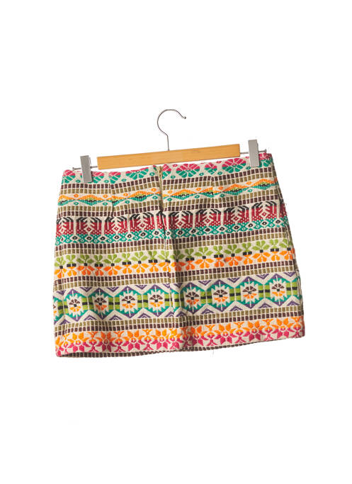 Jupe courte orange ATMOSPHERE pour femme