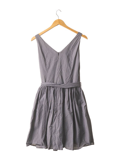Robe courte gris AIALA pour femme