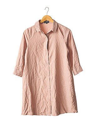 Robe courte manches 3/4 manches 3/4 rose PRETTY LITTLE THING femme