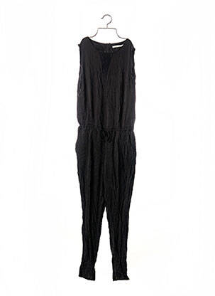 Combi-pantalon fermeture zippée au dos sans manche noir YAYA femme
