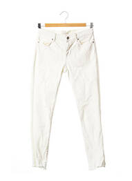Jeans coupe slim slim taille normale blanc CIMARRON femme