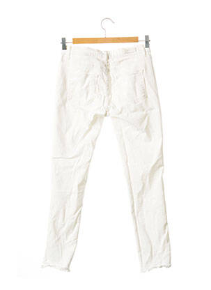 Jeans coupe slim slim taille normale blanc CIMARRON femme