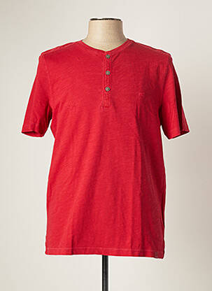 T-shirt rouge CAMEL pour homme