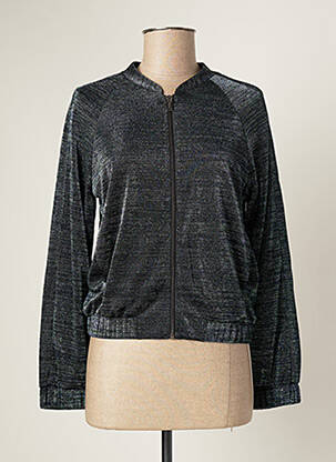 Veste casual col rond vert I.CODE (By IKKS) femme