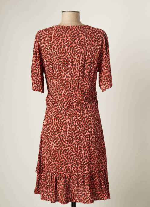 Robe mi-longue rose ONLY pour femme