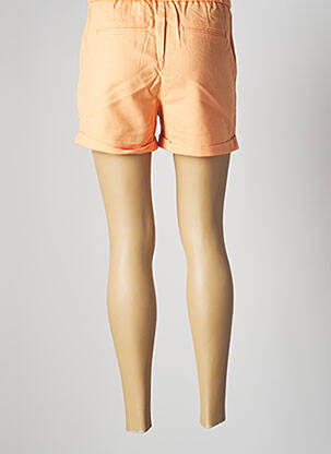 Short finition revers taille normale orange ONLY femme