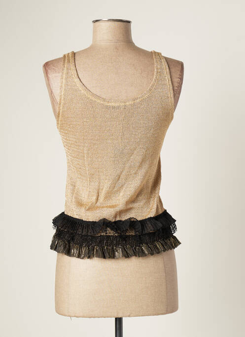 Top beige CATY LESCA pour femme