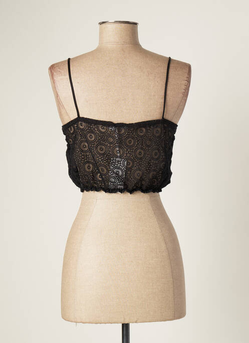 Top noir CATY LESCA femme