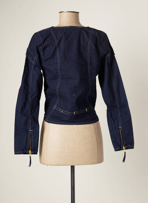 Veste en jean bleu CATY LESCA pour femme
