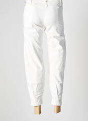 Pantalon 7/8 blanc CATY LESCA pour femme seconde vue
