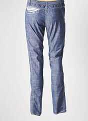 Pantalon chino bleu CATY LESCA pour femme seconde vue
