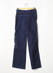 Pantalon droit bleu CATY LESCA pour femme seconde vue