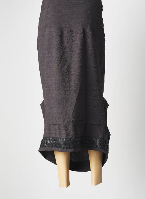 Jupe longue noir BATISTAME pour femme