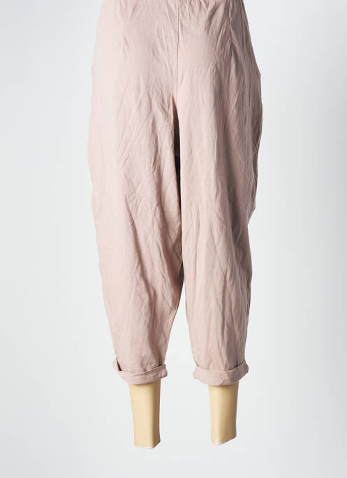 Pantacourt rose BATISTAME pour femme