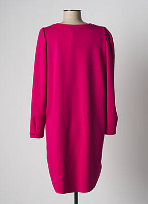 Robe courte manches longues manches longues violet DIVAS femme