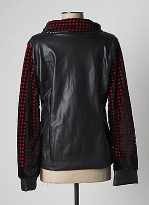 Veste casual col rond orange LO! LES FILLES femme