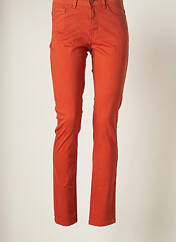 Pantalon slim orange GEVANA pour femme seconde vue