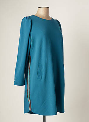 Robe courte bleu DIVAS pour femme