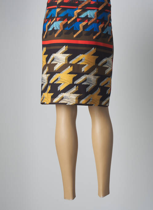 Jupe mi-longue noir LO! LES FILLES pour femme