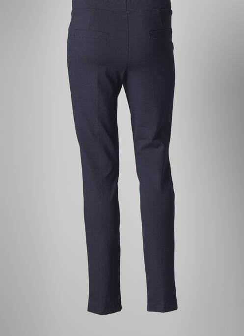 Pantalon chino bleu ELEONORA AMADEI pour femme