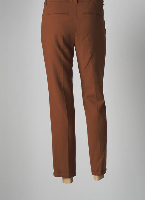 Pantalon chino marron GARDEUR pour femme