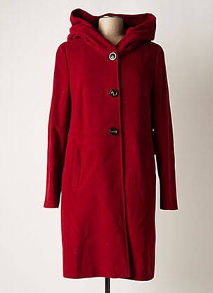 Manteau court rouge GIL BRET pour femme