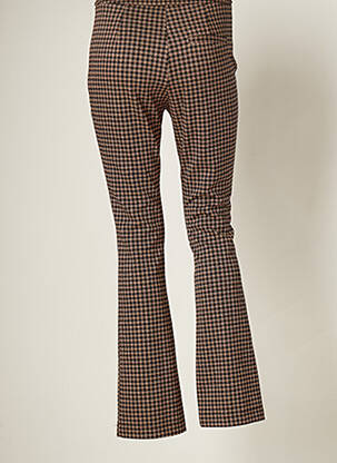 Pantalon flare stretch taille haute noir CHATTAWAK femme