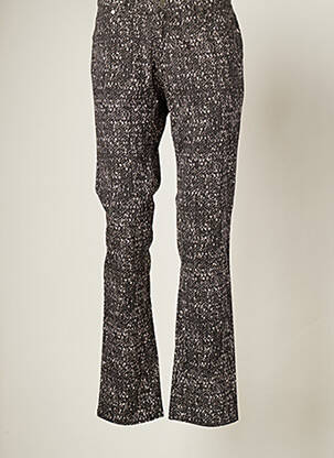 Pantalon droit stretch taille normale noir EUGEN KLEIN femme