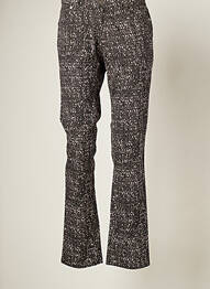 Pantalon droit stretch taille normale noir EUGEN KLEIN femme