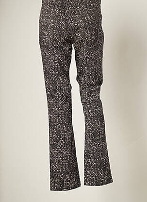 Pantalon droit stretch taille normale noir EUGEN KLEIN femme