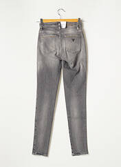 Jeans coupe slim gris GUESS pour femme seconde vue
