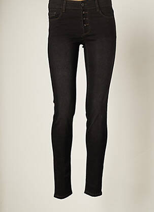 Jeans skinny noir CHATTAWAK pour femme