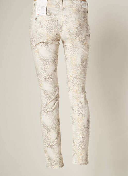 Pantalon slim beige STREET ONE femme