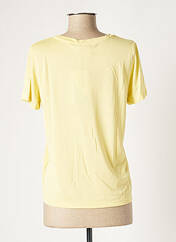 T-shirt jaune ICHI pour femme seconde vue