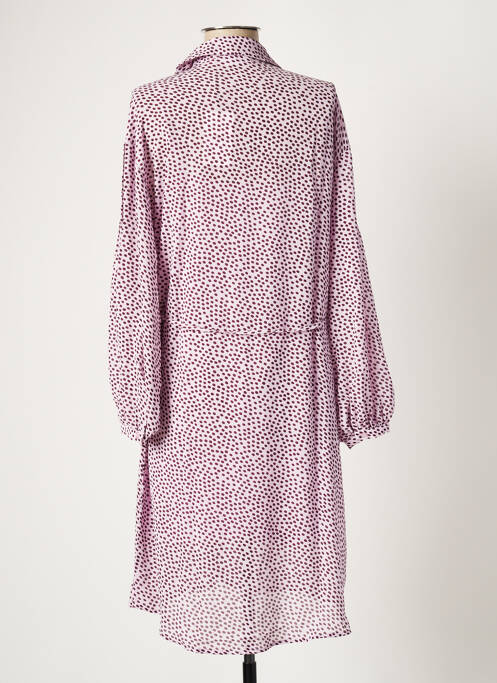 Robe mi-longue violet MSCH COPENHAGEN pour femme
