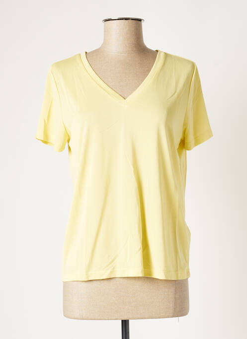T-shirt jaune ICHI pour femme