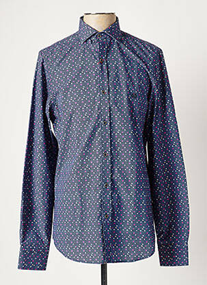 Chemise manches longues bleu FELLOWS UNITED pour homme