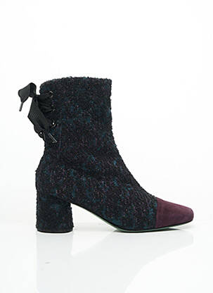 Bottines/Boots bleu PAOLA D'ARCARNO pour femme