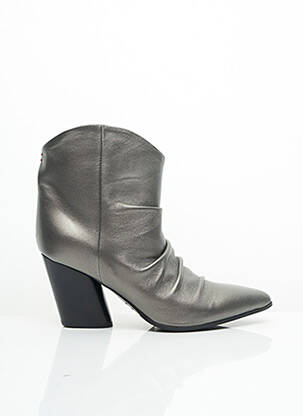 Bottines/Boots gris HALMANERA pour femme