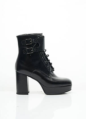 Bottines/Boots noir ELATA pour femme