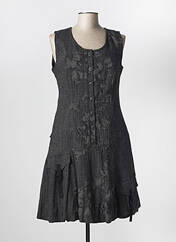 Robe mi-longue gris PAUSE CAFE pour femme seconde vue