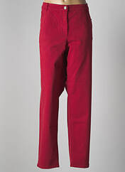 Pantalon droit rouge STARK pour femme seconde vue