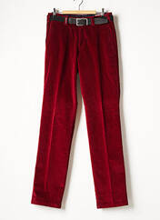 Pantalon chino rouge M.E.N.S pour homme seconde vue