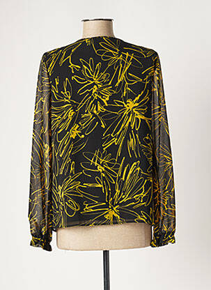 Blouse imprimé fantaisie manches longues noir PENNYBLACK femme