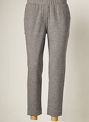 Pantalon slim gris ROSSO 35 pour femme