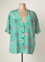 Top vert KARTING pour femme seconde vue