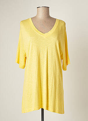 T-shirt jaune KARTING pour femme