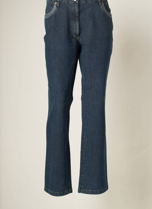 Jeans coupe droite bleu KARTING pour femme