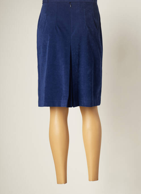 Jupe mi-longue bleu EXALTATION pour femme
