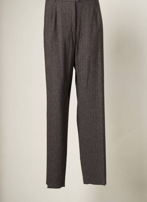 Pantalon droit gris K'TENDANCES pour femme